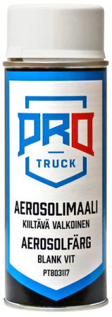 PROTRUCK KIILTÄVÄ VALKOINEN, SPRAY 400ML