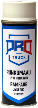 PROTRUCK RUNKOMAALI PUNAINEN JYKI, SPRAY 400ML