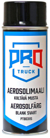 PROTRUCK KIILTÄVÄ MUSTA, SPRAY  400ML