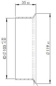 DINEX KARTIO Ø102MM NAARAS 2