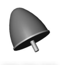 JOUSTINKUMI HALK.105/KORK.95  M12X30, KARTIOPUSKIN                               TISSIKUMI