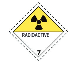 ADR TARRA 300X300MM  "RADIOAKTIIVISET AINEET 7D"