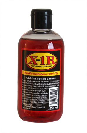 X-1R ATL PAINEILMATYÖKALUÖLJY, TIPPAPULLO, 250ML