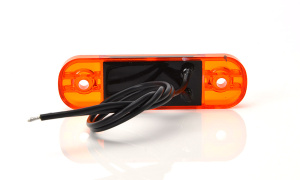 LED-ÄÄRIVALO 84X24X10 SLIM 3-LED KELTAINEN 9-36V IP68 P10 4
