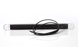 LED-ÄÄRIVALO 238X24X10 SLIM 9-LED VALKOINEN 9-36V IP68 P10 5