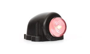 LED-KUMIVARSIVALO VAS/OIK L42MM PUNAINEN EYEBALL 12-24V IP68  P10 2
