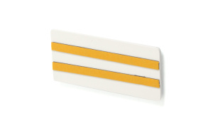 HEIJASTIN 105X51MM KELTAINEN TEIPPIKIINNITYS (MINIMI TILAUSERÄ 5PL) 2