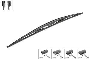 BOSCH PYYHKIMENSULKA 800MM (N82), KAPEA & LEVEÄ KIINNITYS, LÄPIPULTILLE 4