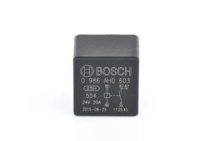 BOSCH KYTKENTÄRELE MINI 24V/20A, 5-NAP  2*87 3