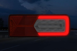 VIGNAL LC12T OIK. PV LED-TAKAVALO "NEON" 24V ECE R10, 350X130X40MM 5-KAMM. 2