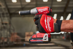 MILWAUKEE KÄSINEET HYBRID NAHKA - XXL/11 3