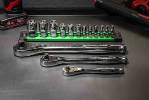 MILWAUKEE HYLSYSARJA E-TORX 1/4" 3/8" 1/2", 12-OSAINEN 2