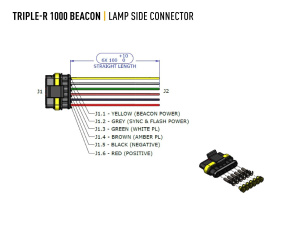 LAZER TRIPLE-R 1000 GEN2 LED-KAUKOVALO MAJAKKATOIMINNOLLA VALKOINEN, REF 12,5 10