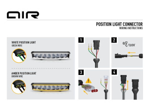 LAZER AIR-90 LED-KAUKOVALO MAJAKKATOIMINNOLLA 90W/14W REF17,5 (411X106X82) 5