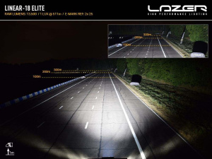 LAZER LINEAR-18 ELITE LED-KAUKOVALO, (DOUBLE E-MARK) 130W, REF 2X25 5