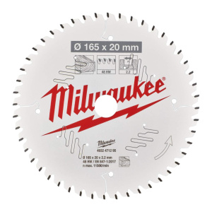 MILWAUKEE PYÖRÖSAHANT. W165X20X2,2X48 2