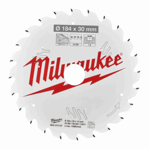 MILWAUKEE PYÖRÖSAHANT. W184X30X1,6X24 2