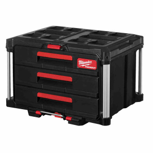 MILWAUKEE TYÖKALUPAKKI 3 VETOLAATIKKOA PACKOUT 2