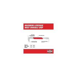 MILWAUKEE NAULANVEDIN 229MM / 9" 3