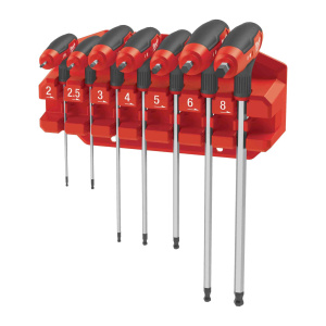 MILWAUKEE HEX-RUUVITALTAT T-KAHVALLA 7P 2