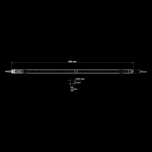 SLD UNITY SISÄ-/KATTOVALO LED - PUNAINEN, 948 MM, 9-32V 2