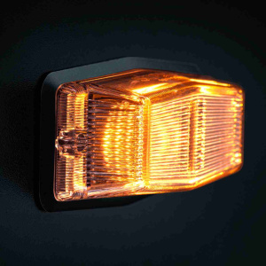 IZE LED SILVER ARROW DOUBLE BURNER, ÄÄRIVALO/VAROITUSVALO, HOPEA, IP69K, 125X52X32MM 2