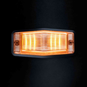 IZE LED SILVER ARROW DOUBLE BURNER, ÄÄRIVALO/VAROITUSVALO, HOPEA, IP69K, 125X52X32MM 3