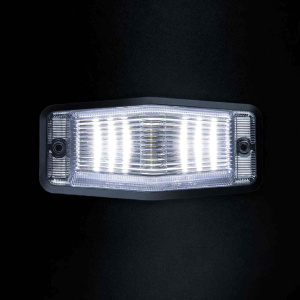IZE LED SILVER ARROW DOUBLE BURNER, ÄÄRIVALO/VAROITUSVALO, HOPEA, IP69K, 125X52X32MM 6