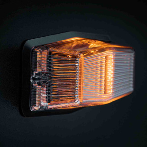 IZE LED SILVER ARROW DOUBLE BURNER, ÄÄRIVALO/VAROITUSVALO, HOPEA, IP69K, 125X52X32MM 9