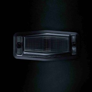 IZE LED BLACK BULLET DOUBLE BURNER,  ÄÄRIVALO/VAROITUSVALO, MUSTA, IP69K, 125X52X32MM 4