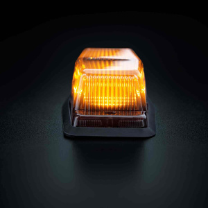 IZE LED BLACK BULLET DOUBLE BURNER,  ÄÄRIVALO/VAROITUSVALO, MUSTA, IP69K, 125X52X32MM 11