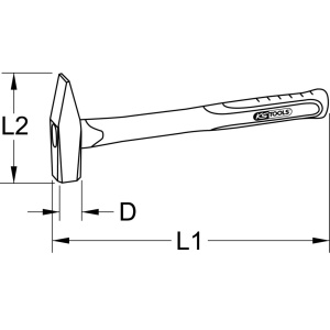 KS TOOLS LEKA, LASIKUITUVARSI, 1500G  3