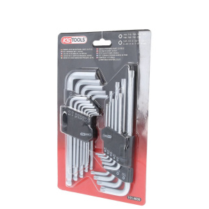 KS TOOLS KULMA-AVAINSARJA, TORX + KUUSIOKOLO, 22-OS. 5
