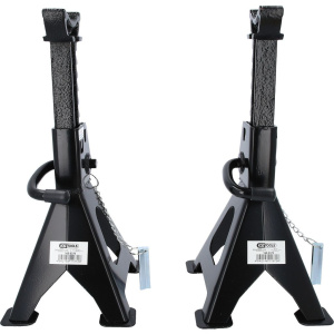 KS TOOLS TERÄKSINEN AKSELIPUKKIPARI 2 X 3T PIKALUKITUKSELLA, MIN-MAX: 276-420MM 2