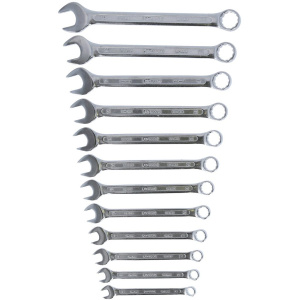 KS TOOLS KIINTOLENKKIAVAINSARJA, TAIVUTETTU, 8-19MM 12-OS. 3