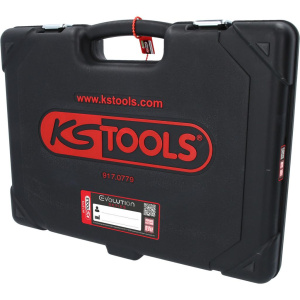 KS TOOLS 1/4"+3/8"+1/2" HYLSYAVAINSARJA, 179-OS 5