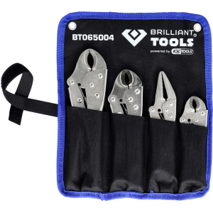 BRILLIANT TOOLS LUKKOPIHTISARJA 125-250MM, 4-OS. 2