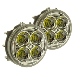 LEDSON PÄIVÄAJOVALOSARJA DRL KELTAINEN 4-LED, SCANIA 4-/R-SRJ, ECE R87 3000K 2
