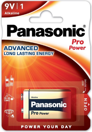 PANASONIC PRO POWER (PPG) 9V-PARISTO 1KPL 6LR61PPG/1BP