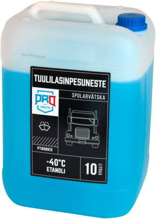 PROTRUCK -40° TUULILASINPESUNESTE 10L ETANOLI