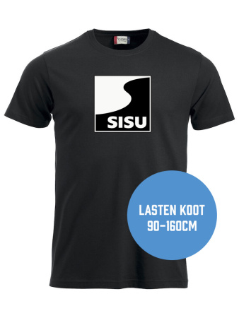 SISU LASTEN T-PAITA MUSTA