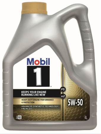 MOBIL 1 FS X2 5W-50, 4L