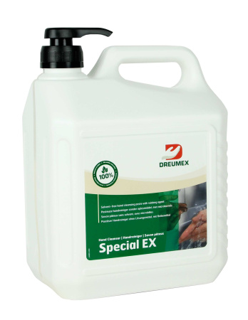 KÄSIENPESUAINE DREUMEX SPECIAL EX 2,7L PUMPPUKANNU P4