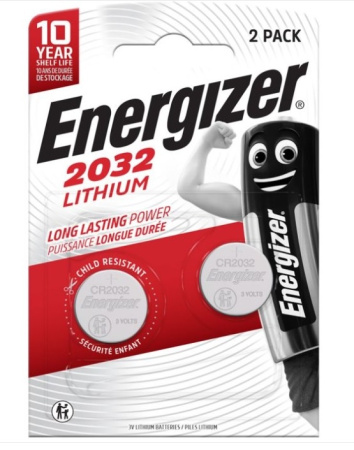 ENERGIZER COIN LITHIUM CR2032-NAPPIPARISTO 2KPL