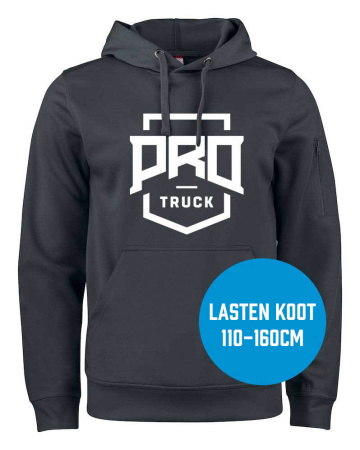 PROTRUCK LASTENHUPPARI MUSTA POISTUVA MALLI