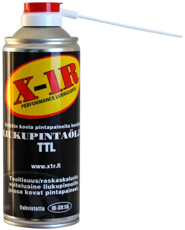 X-1R TRAIN TRACK LUBE LIUKUPINTAÖLJY, SPRAY 400ML