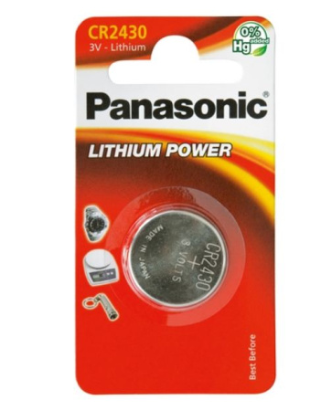 PANASONIC 3V CR2430 PARISTO 1KPL 