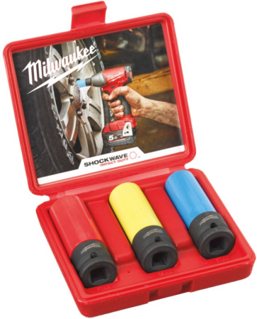MILWAUKEE AUTOHYLSYSARJA 17, 19, 21MM.