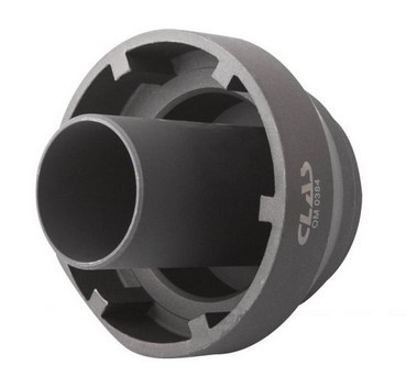 CLAS VETÄVÄN AKSELIN MUTTERIAVAIN, Ø118MM 6-HAMPAINEN, IRROITETTAVA OHJURIPUTKI, MAN TGA 460 AKSELIT, V9-82L-01
