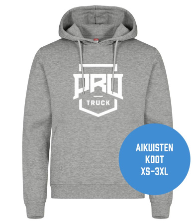 PROTRUCK aikuisten HARMAA HUPPARI